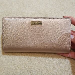 Kate Spade Rose Gold Wallet